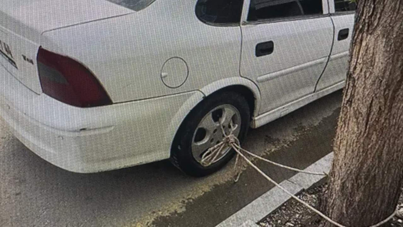 Vatandaş arabasını sağlam kazığa bağladı: Baraj taşar sel basarsa diye hazırlığını yaptı - Resim : 3