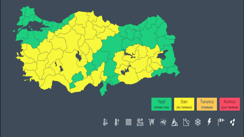 Sağanak yurdu saracak 45 ilde tehlikeli olacak: Meteoroloji açıkladı - Resim : 7