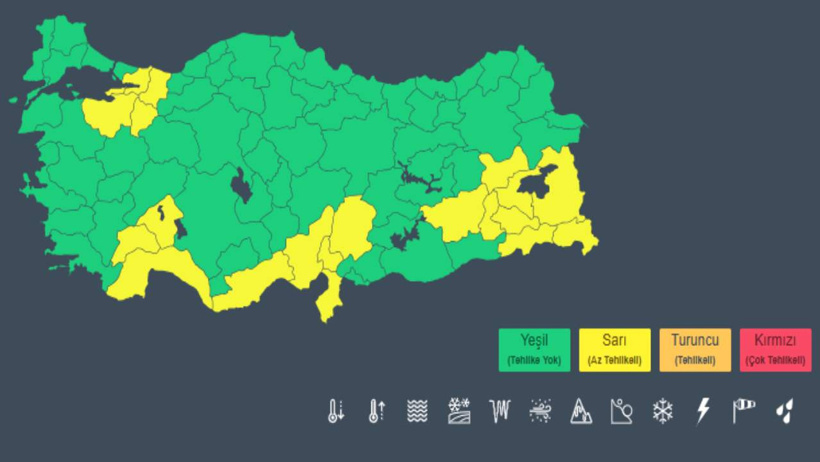 Sağanak kuvvetli yağıp dinecek sonra geri gelecek: Meteoroloji gün gün saat saat açıkladı - Resim : 2