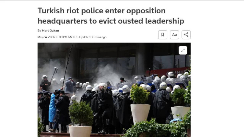 Dünya basını Ankara’daki CHP müdahalesini böyle gördü! "Muhalefete baskının son halkası" - Resim : 4