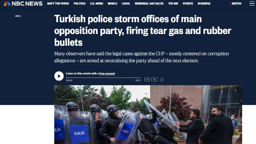 Dünya basını Ankara’daki CHP müdahalesini böyle gördü! "Muhalefete baskının son halkası" - Resim : 3
