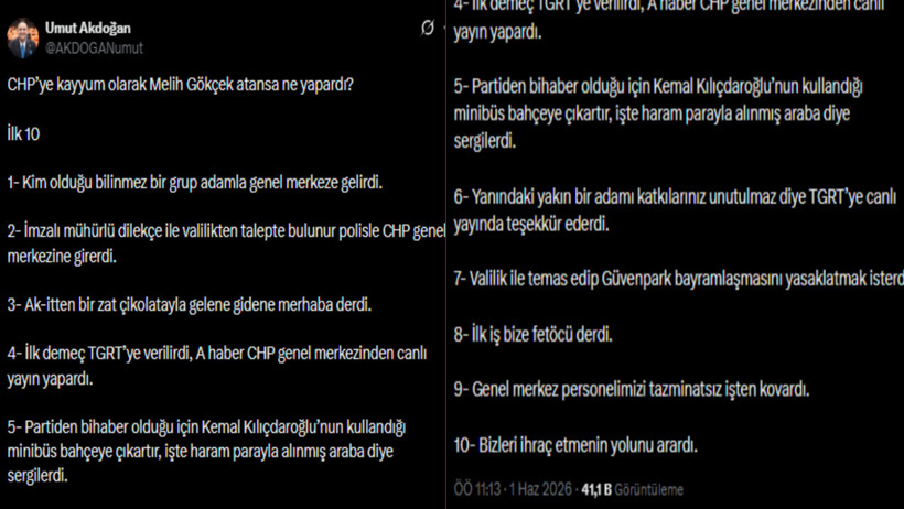 CHP’ye kayyum olarak Melih Gökçek atansa ne yapardı? 10 maddelik liste 'tam isabet' dedirtti - Resim : 3