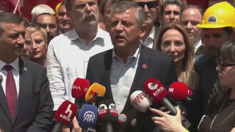 Son Dakika | CHP'den İYİ Parti'ye, DEM'den Zafer'e: Muhalefet madenciye destek için Yıldızlar SSS önünde - Resim : 1