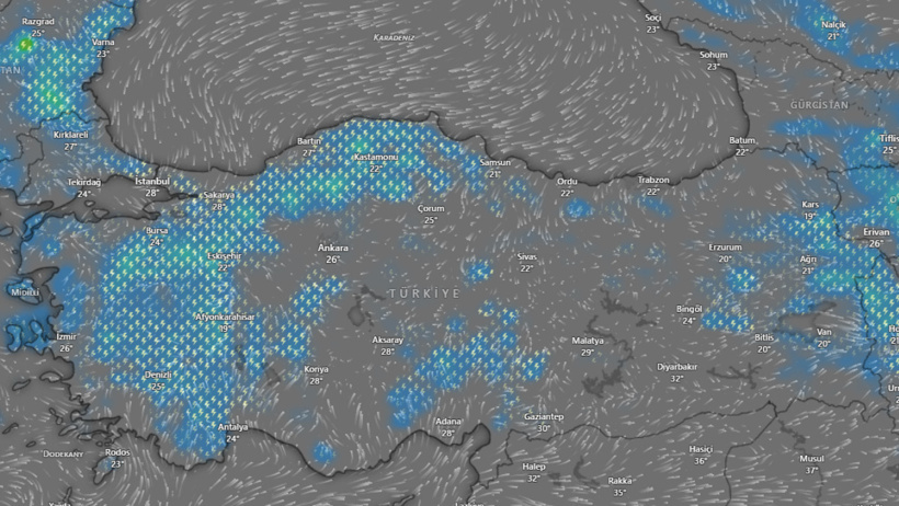 Sağanak İstanbul'un kapısını çalacak: Meteoroloji saat verdi - Resim : 1