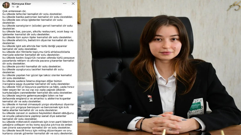 Ağzı bozuk AKP'linin sözleri bir istifa daha getirdi! Çirkin sözlerle Atatürkçülere hakaret etmişti - Resim : 1