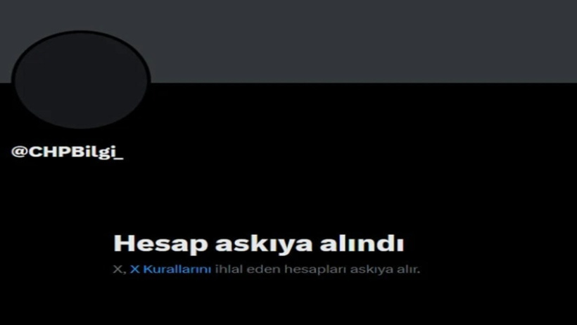 Butlancıların CHP hesabı askıya alındı - Resim : 1