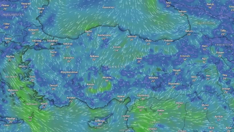 Meteoroloji yükselen sıcaklığa karşı serinletecek açıklamayı yaptı - Resim : 1