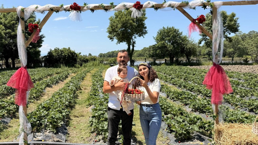 Bankacılığı bıraktı toprağa atıldı: Şimdi aileler tarlasına akın ediyor - Resim : 3