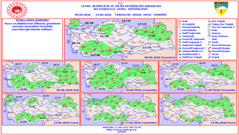 Meteoroloji kara haberi verdi: Şanslı illeri tek tek sıraladı - Resim : 2