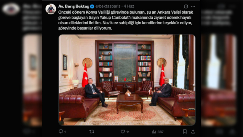 Butlancılar grup toplantısından önce Vali'ye
