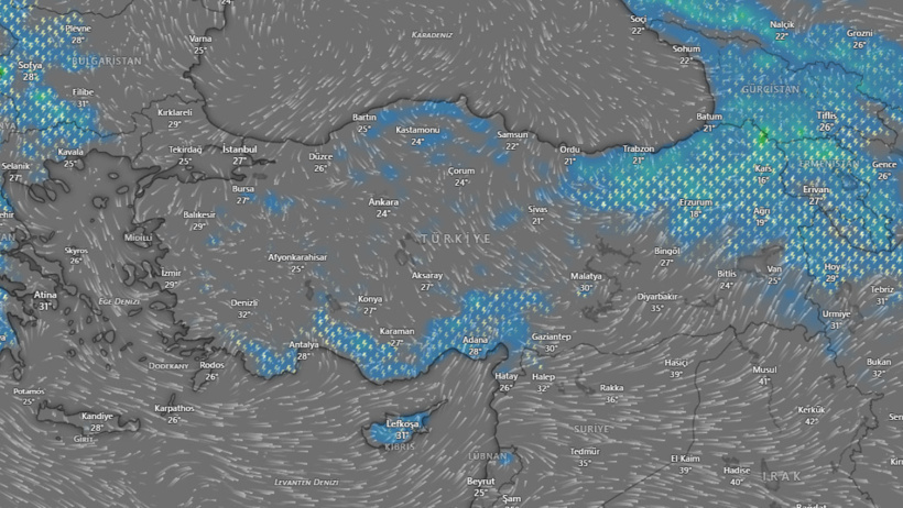 Meteoroloji tehlike hattını işaretledi: Fırtına kopacak kuvvetli yağacak - Resim : 1