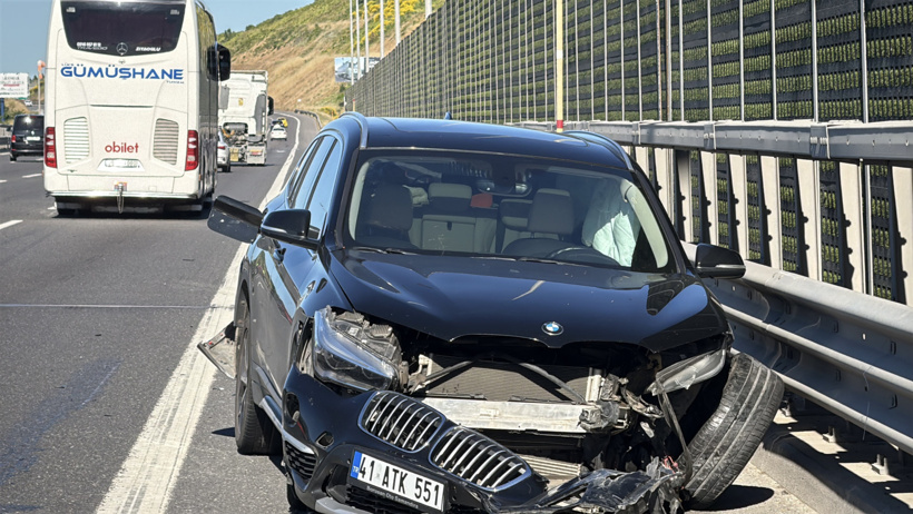 Kuzey Marmara Otoyolu'nda zincirleme trafik kazası: 1'i ağır 4 kişi yaralı - Resim : 1