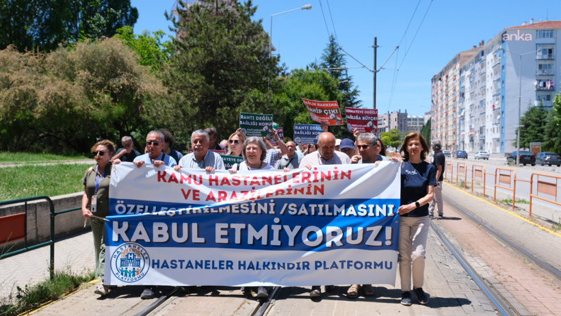 Eskişehirli yurttaşlardan hastane alanlarının özelleştirilmesine tepki - Resim : 2