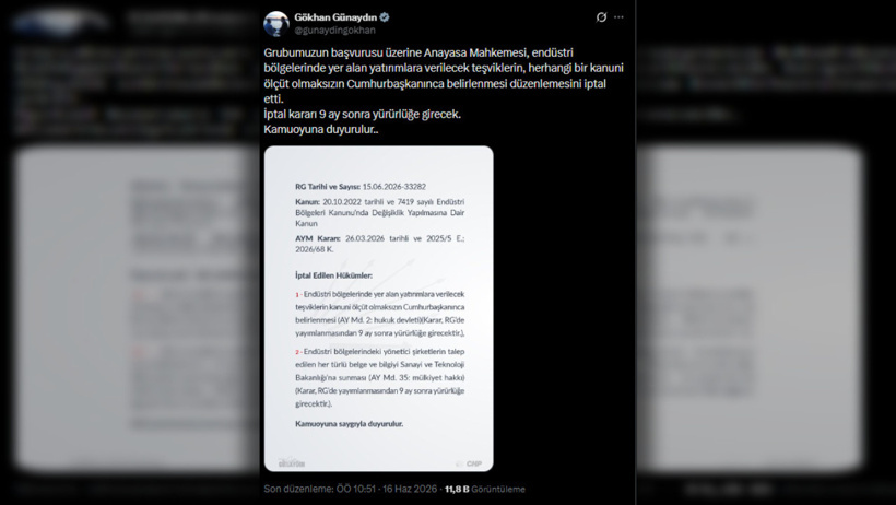 AYM Erdoğan'ın ek teşvik yetkisini iptal etti - Resim : 4