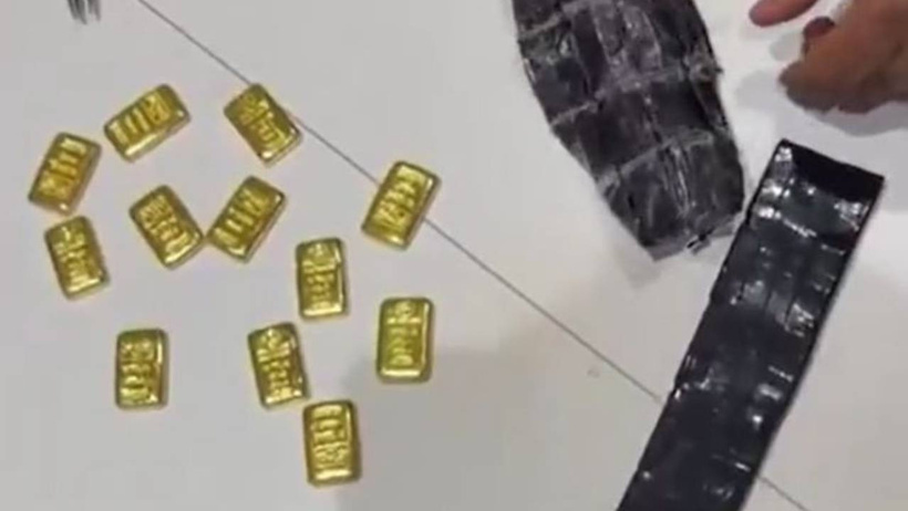Kaçakçıların planı son anda bozuldu! 17 milyonluk altın uçağın tuvaletinden çıktı - Resim : 2