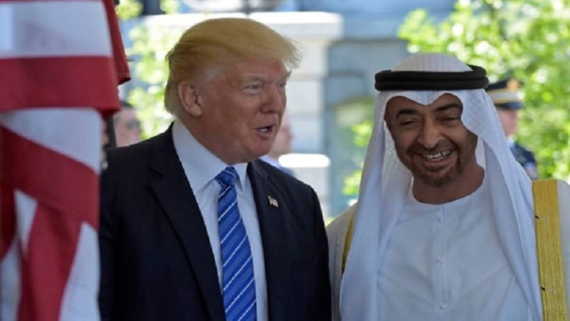 BAE lideri Trump'ı övmelere doymadı!