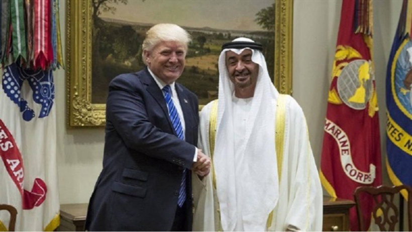 BAE lideri Trump'ı övmelere doymadı!