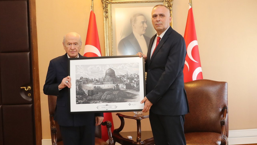 Özel Harekat Başkanı'ndan Bahçeli'ye ziyaret: Kudüs detayı - Resim : 4