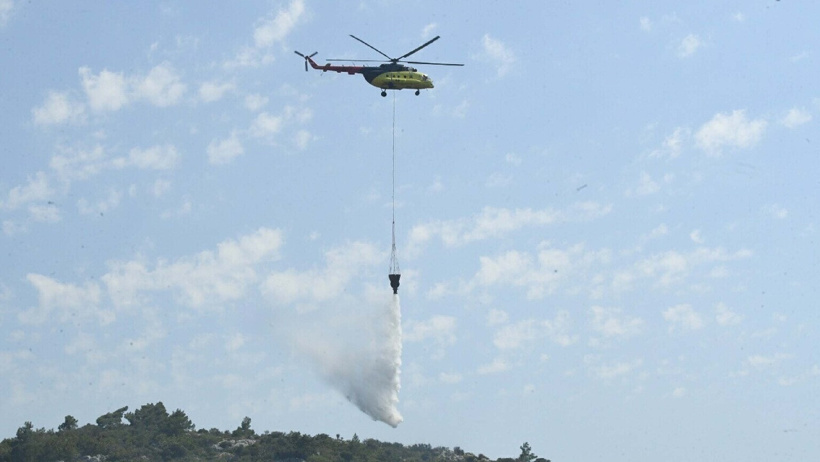 İzmir'de orman yangını - Resim : 2