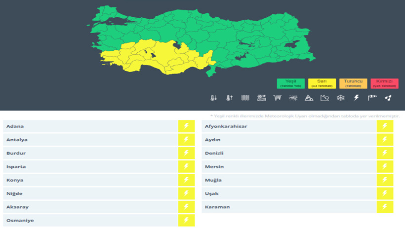 Fırtına ve sağanak İstanbul ve Ankara'ya uzanacak: 15 il kritik saatler yaşayacak - Resim : 7