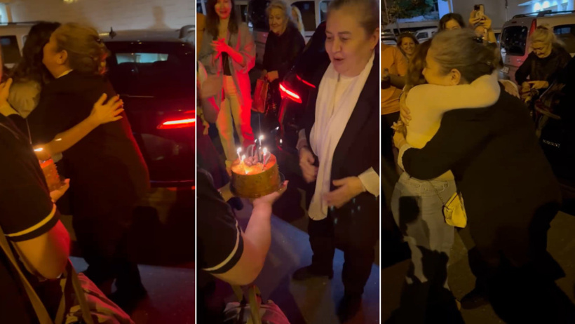 İBB davasında tahliye olan Elif İpek Atayman alkışlarla karşılandı: Tek dilek diledi - Resim : 2