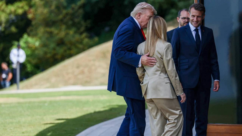 Trump "bana yalvardı" demişti! Meloni ateş püskürdü: Bu kareler iki lideri birbirine düşürdü - Resim : 3