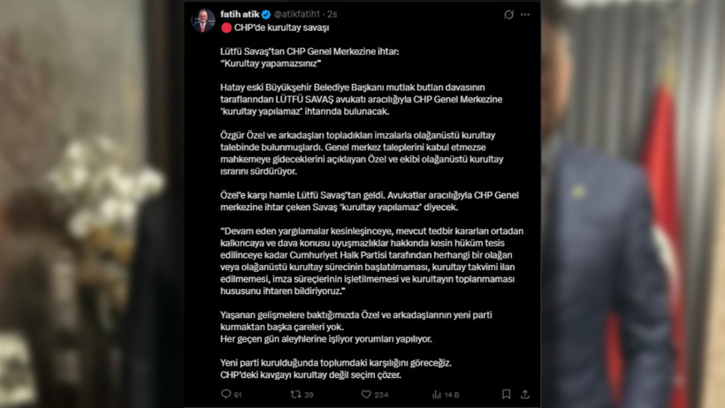 Butlanı başlatan Lütfü Savaş yine mahkeme yolunda: Yeni hamlesi belli oldu - Resim : 3