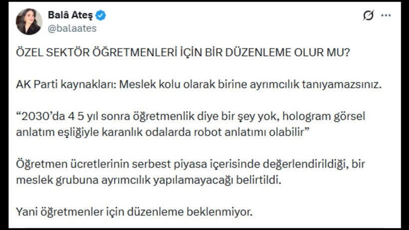 AKP'den açlık grevindeki öğretmenler için akılalmaz sözler! '4-5 yıl sonra bu meslek yok, robotlar yapabilir' - Resim : 3