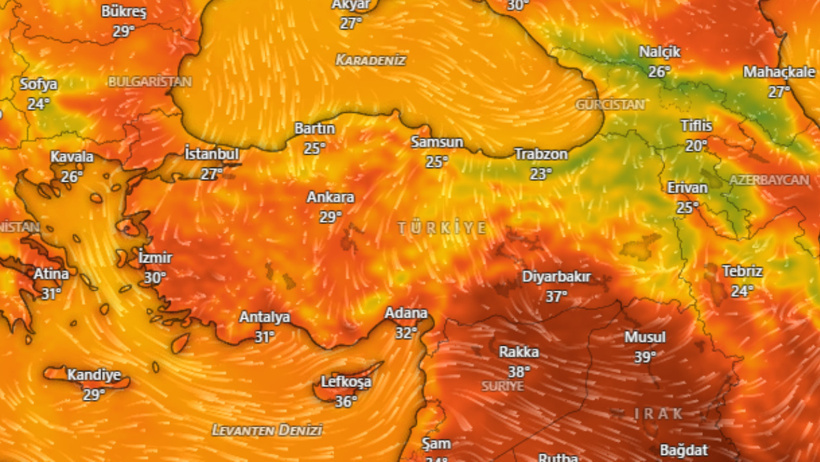 Meteoroloji haritası kızardı! 5 il sağanakla kurtardı - Resim : 1