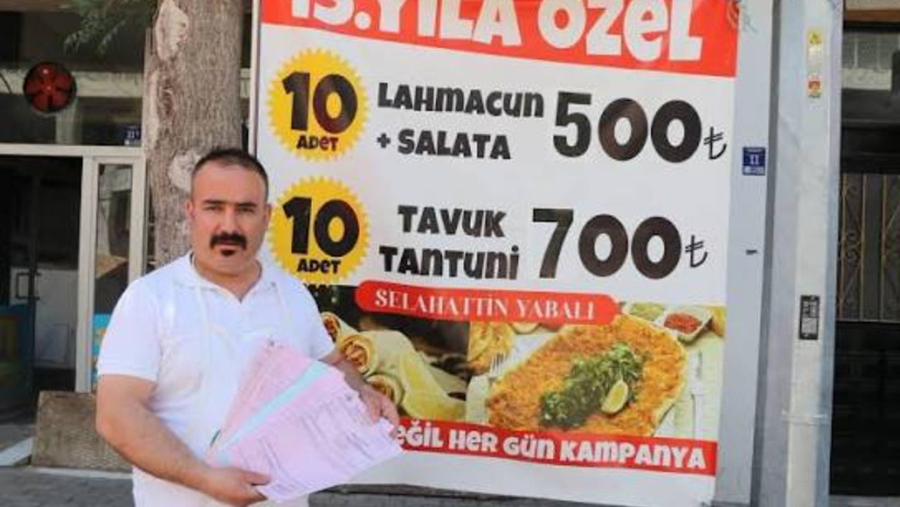 50 liraya lahmacun denetime takıldı uygunsuzluk çıkmadı! Kira ödememesini fırsata çevirmedi - Resim : 3