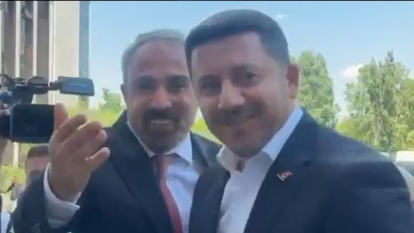 Son dakika | Rasim Arı ile Mesut Özarslan AKP Genel Merkezi'nde - Resim : 1