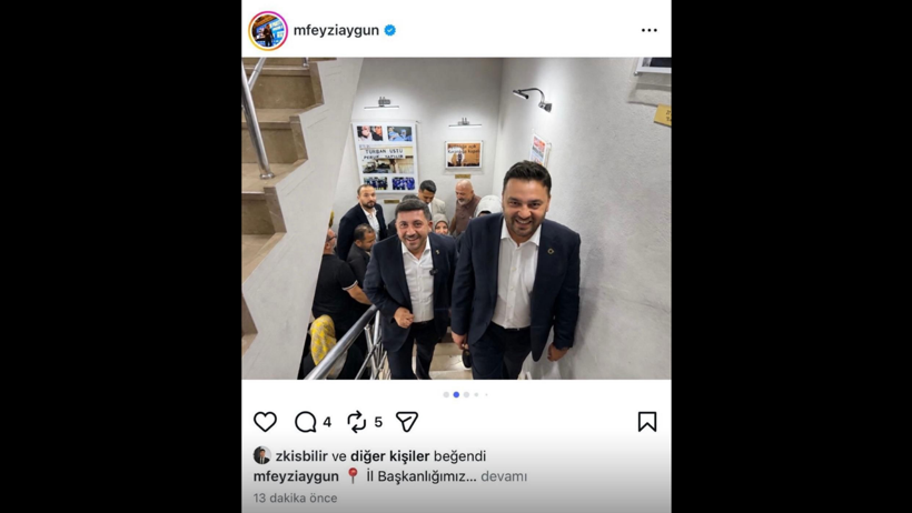 AKP'ye geçen Rasim Arı'dan il binasında skandal el hareketi! Gündem olunca apar topar sildi - Resim : 2
