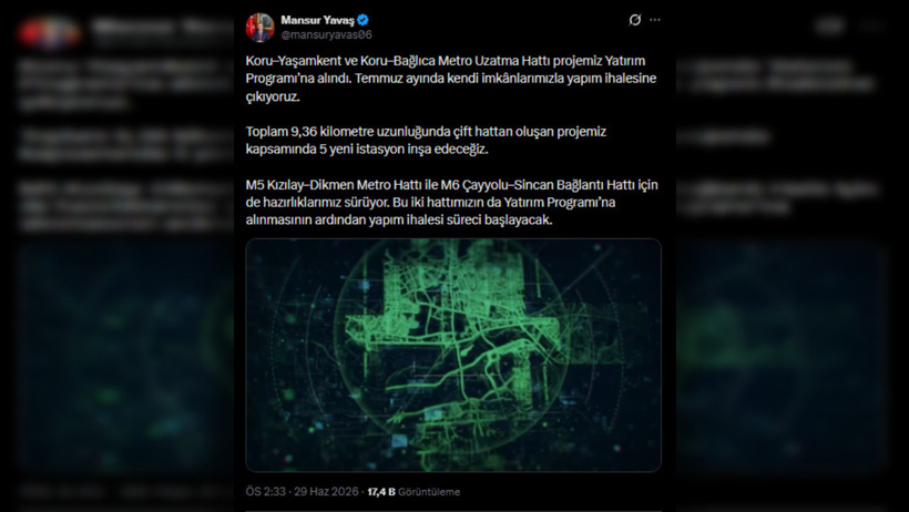 Mansur Yavaş haberi verdi: Yatırım programına alındı ihaleye çıkacak - Resim : 5
