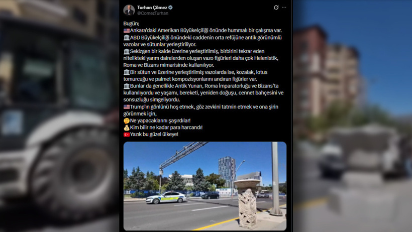 Trump'ın yoluna Bizans vazoları döşediler: İYİ Partili vekil Ankara'daki hazırlıkları paylaştı - Resim : 4