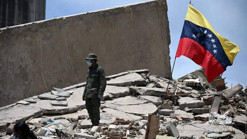 Çifte depremin üzerine sel felaketi! Venezuela'da evler ve iş yerleri sular altında - Resim : 2