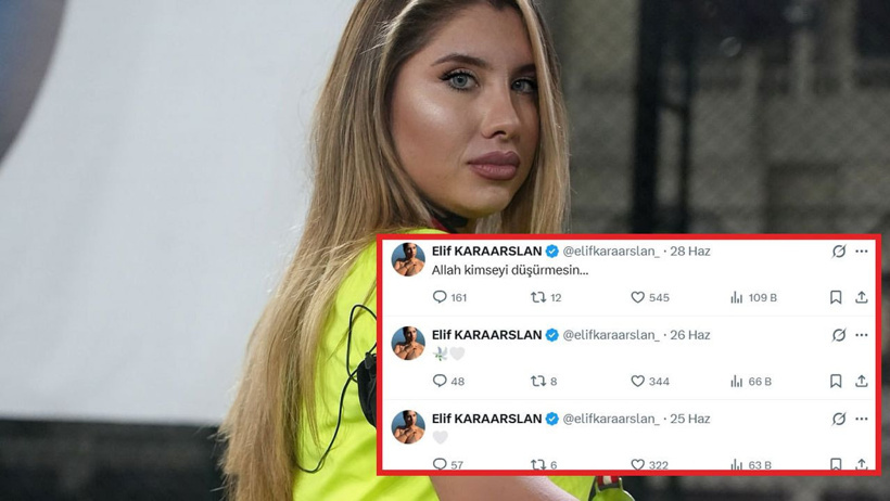 Eski hakem Elif Karaarslan tahliye oldu! Cezaevinden çıkar çıkmaz paylaştı - Resim : 1