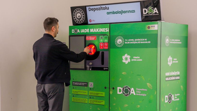 DOA sistemi tüm Türkiye'de başlıyor: Boş şişeyi getirene ATM'den nakit para - Resim : 1