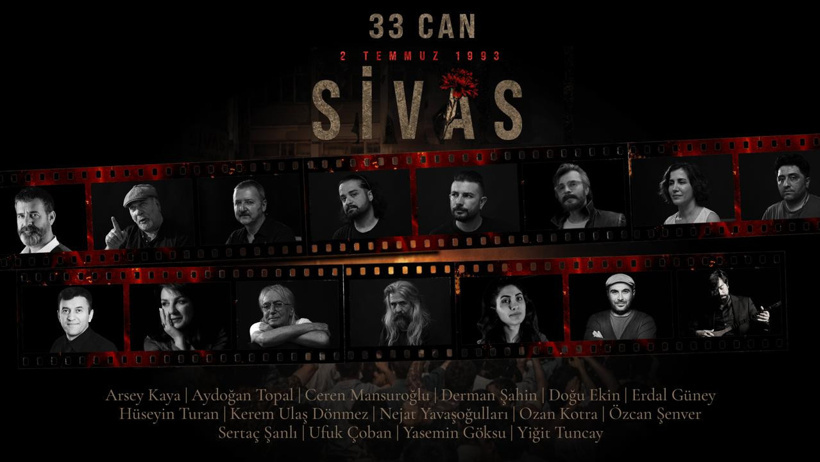 Sanatçılardan Madımak Katliamı için özel şarkı! '33 can' - Resim : 1