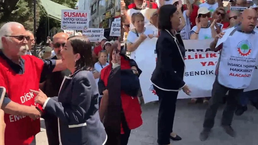 Kılıçdaroğlu destekçisi Süllü'ye emeklilerden 'butlancı istemiyoruz' tepkisi: Meydanı terk etti - Resim : 1