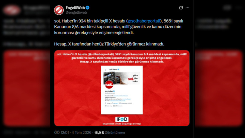 soL Haber'e erişim engeli - Resim : 2