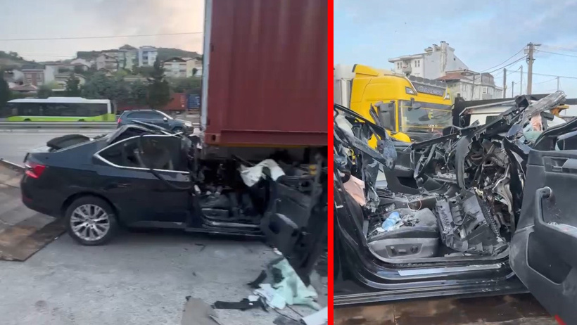 Tekstilci baba ve oğlu feci kazada hayatını kaybetti - Resim : 1