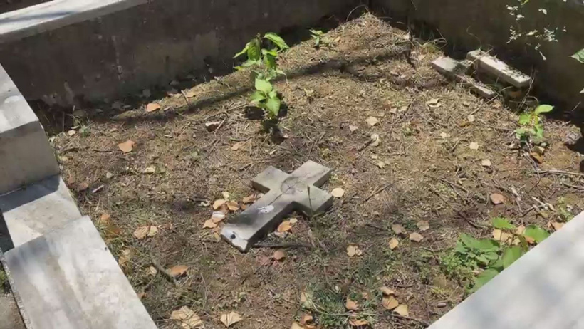 Üsküdar'da Ermeni mezarlığı tahrip edildi: 1 şüpheli gözaltına alındı - Resim : 5