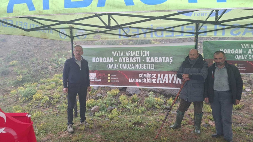 Korgan’da maden direnişi sürüyor: Jandarma gece dayanışma çadırını kaldırdı! - Resim : 1