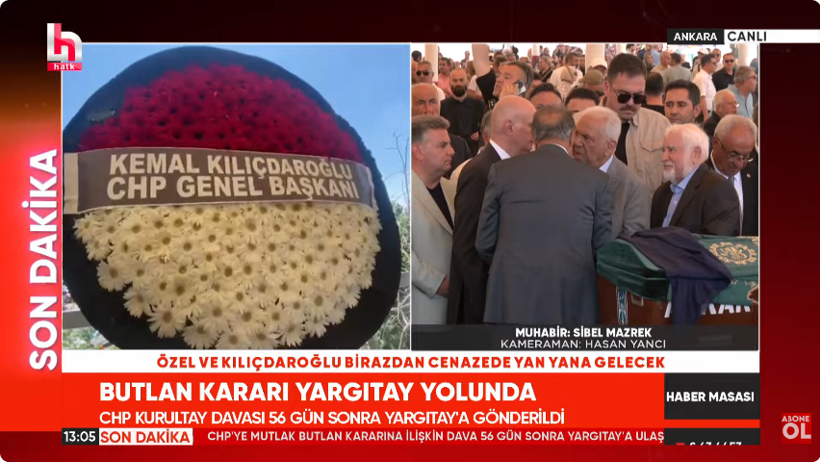 Deniz Baykal'ın eşi Olcay Baykal'a son görev! Hem Özel hem Kılıdaroğlu katılıyor - Resim : 2