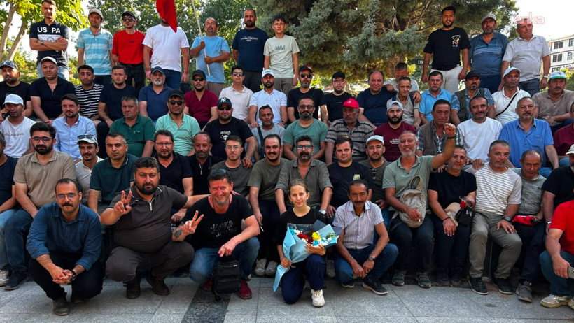Ankara'ya yürüyüş sonuç verdi: Yunus Emre Termik Santrali işçileri hakkını aldı - Resim : 1