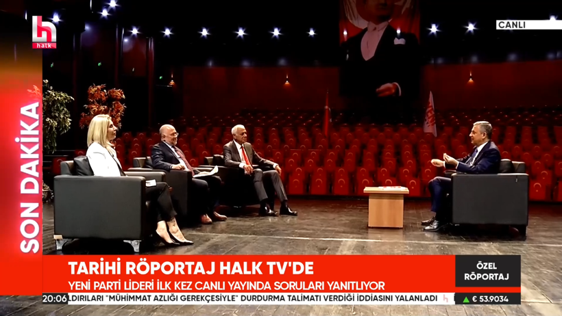 Son Dakika | Özgür Özel'den YENİ Parti rozetiyle ilk kez Halk TV canlı yayınında çarpıcı açıklamalar - Resim : 2