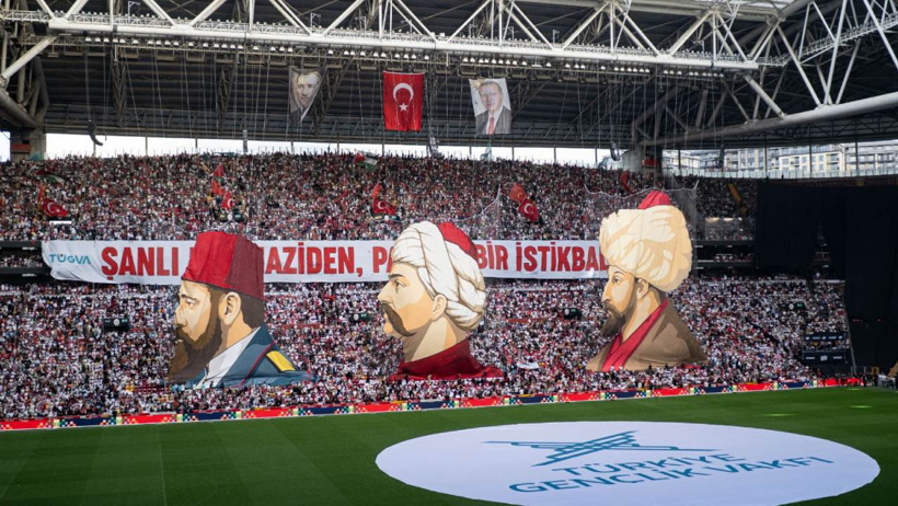 Osmanlı padişahları ve Erdoğan vardı! Dev koreografide Atatürk'e yer verilmedi - Resim : 1
