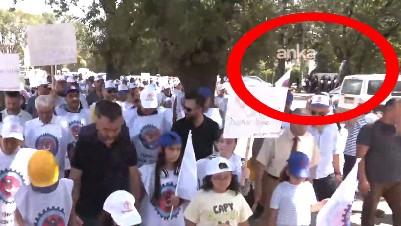 Madenciler aileleriyle Meclis'e yürüdü: Bakanlık heyetle görüşmek istedi - Resim : 4
