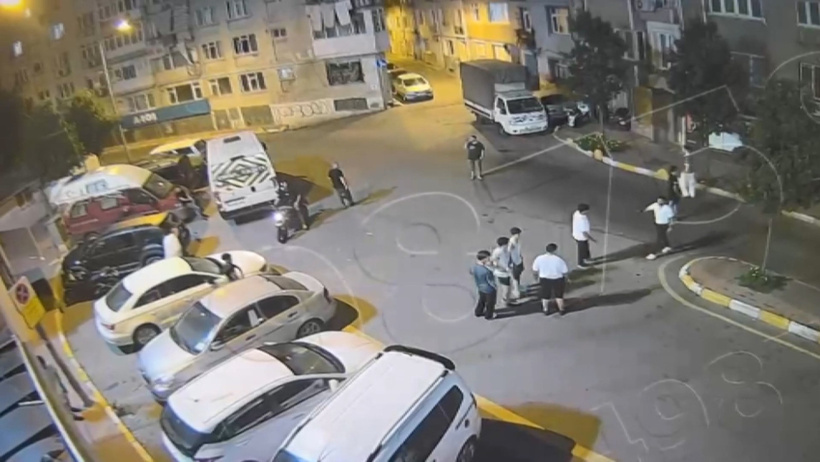 Yedikule'deki kanlı hesaplaşmanın görüntüsü ortaya çıktı! Yere düştü acımasızca öldürdüler - Resim : 4