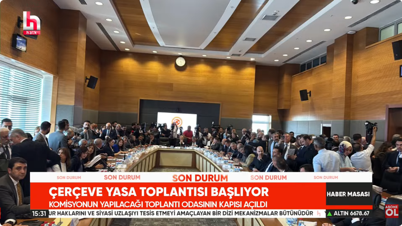 Son Dakika | Çerçeve yasa toplantısı öncesi TBMM'de gerginlik! İYİ Partili ve AKP'li vekiller tartıştı - Resim : 2